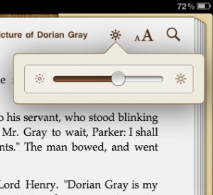 ibooks light dimmer