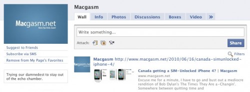 Macgasm on Facebook