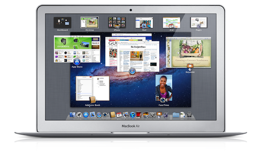 macbook air lion osx