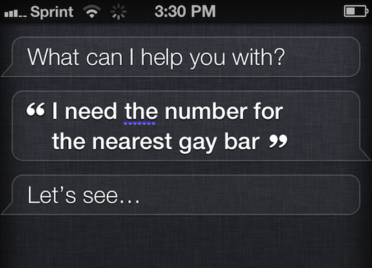 Siri screwed that one up.