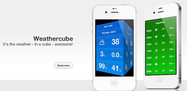 Weathercube Finally Heads Into Beta, Still As Sexy As Ever
