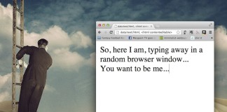 Turn A Browser Tab Into A Temporary Note Pad With This Line Of Text