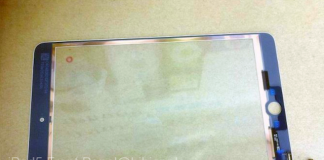 iPad 5 Front Panel With iPad Mini Design Pops Up Online