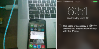 Apple Warns About Using Uncertified Lightning Cables In iOS 7