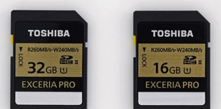 Toshiba’s New SD Memory Cards Offer The “World’s Fastest” Write Speed