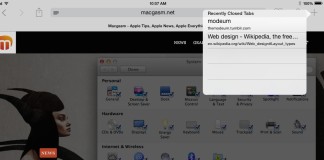 Reopen Accidentally Closed Tabs In Mobile Safari
