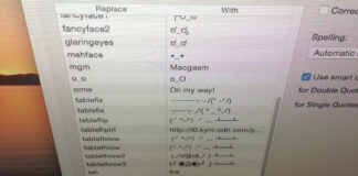 31 Days Of OS X Tips: Type Complex Emoticons With OS X’s Text Replacement Tool