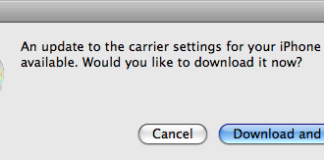 iPhone Carrier Update?