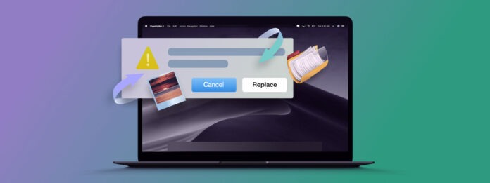 Recover replaced files on Mac