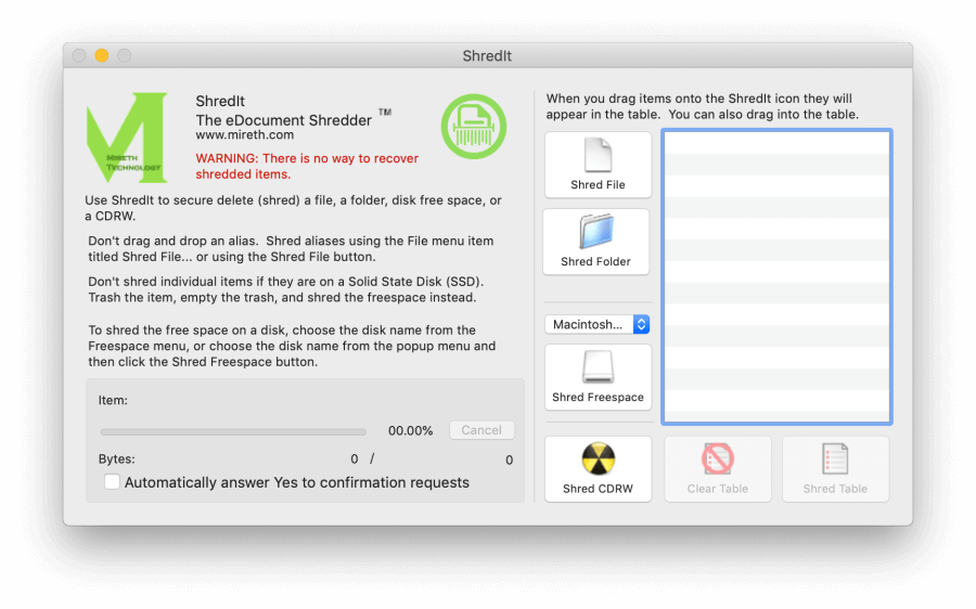 ShredIt X for Mac