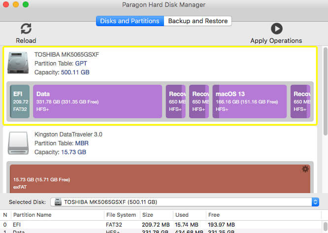 Paragon Backup and Recovery