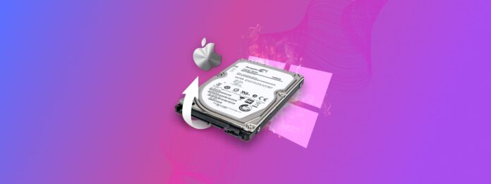 format mac hard drive for Windows