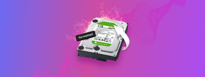 recover formatted hard drive