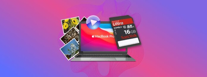 import photos from sd card to mac