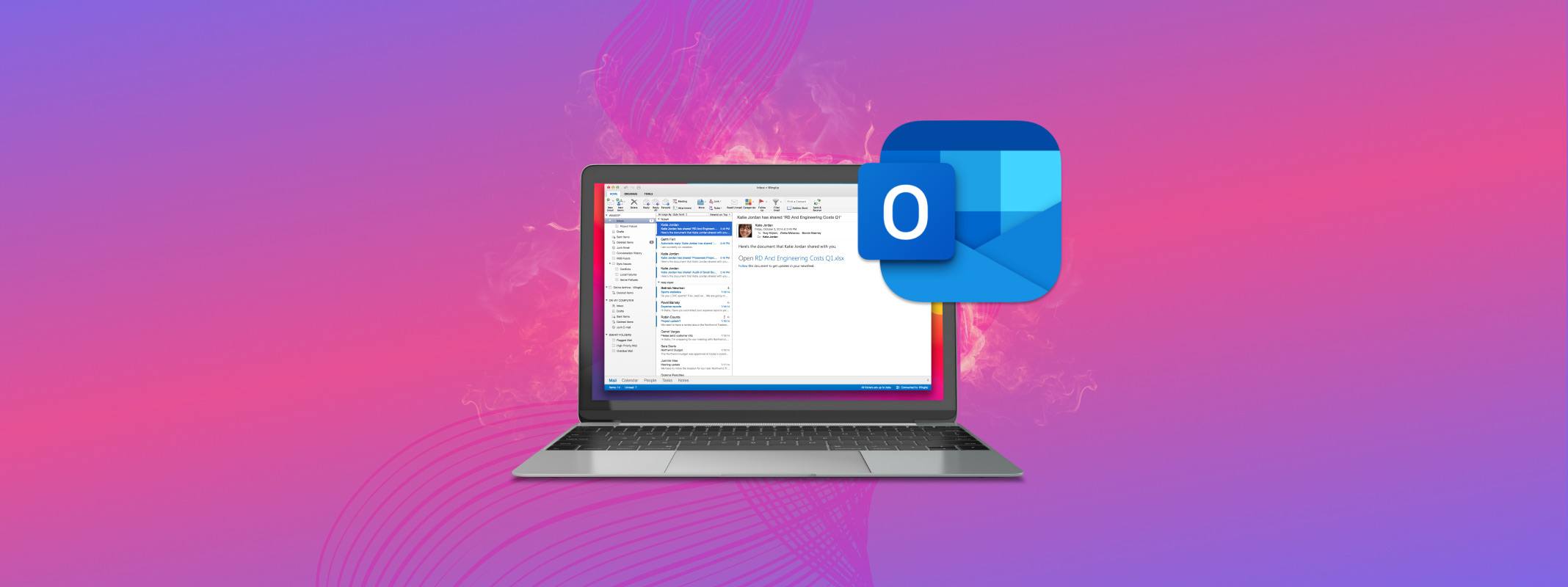 retrieve saved email in outlook