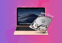 format apfs to mac os extended