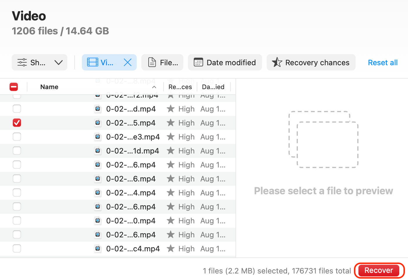 recover iPhone video disk drill