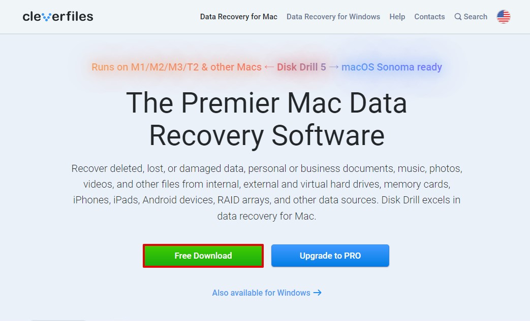 disk drill 5 for Mac download