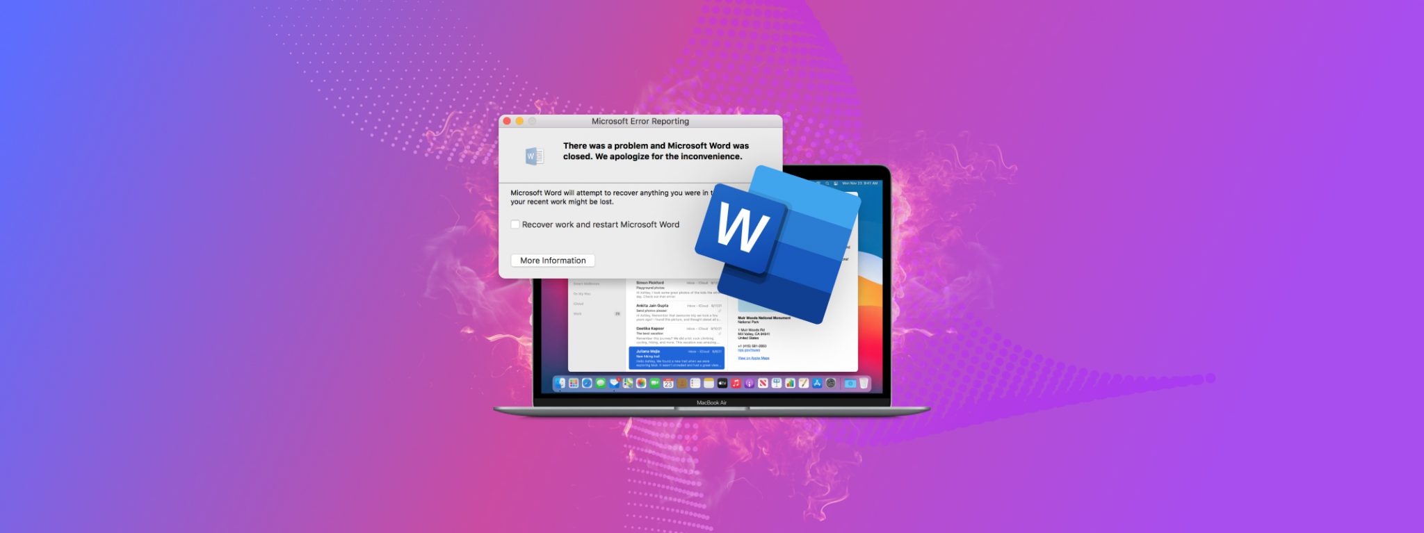 What to do when microsoft word keeps crashing on mac try this