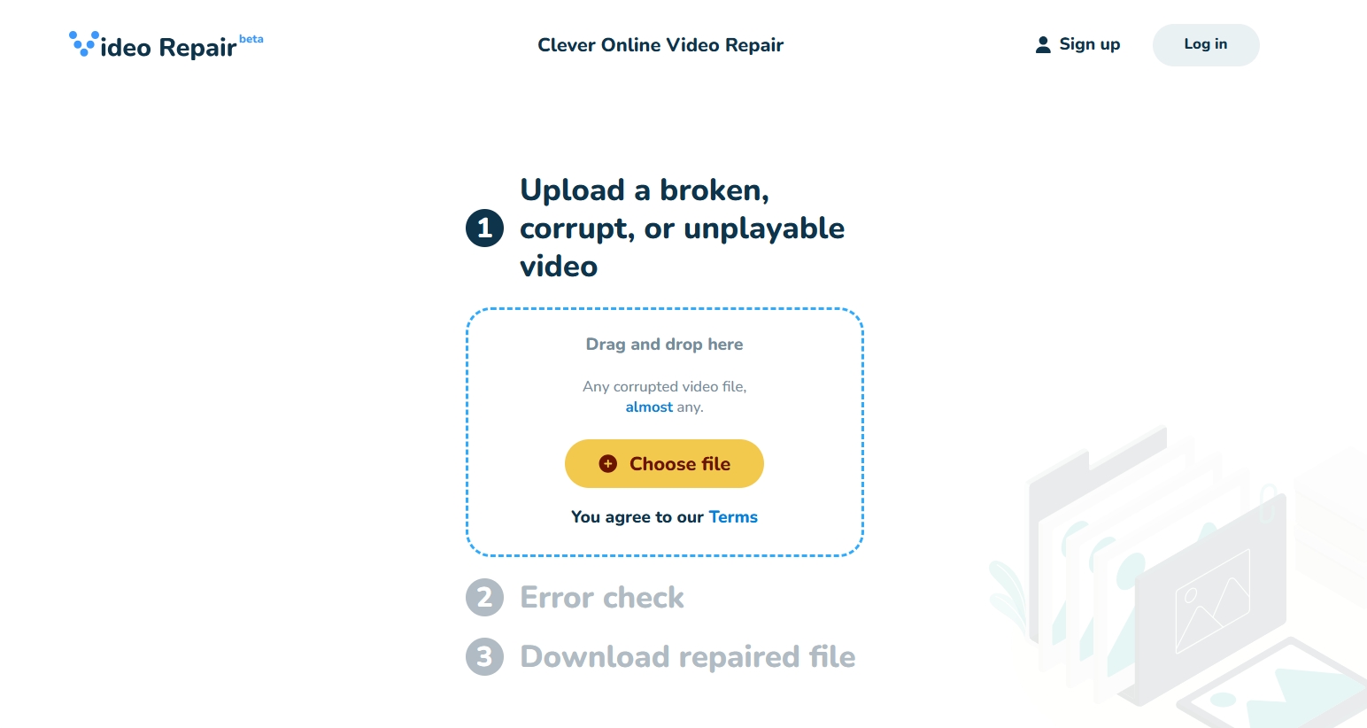 clever online video repair