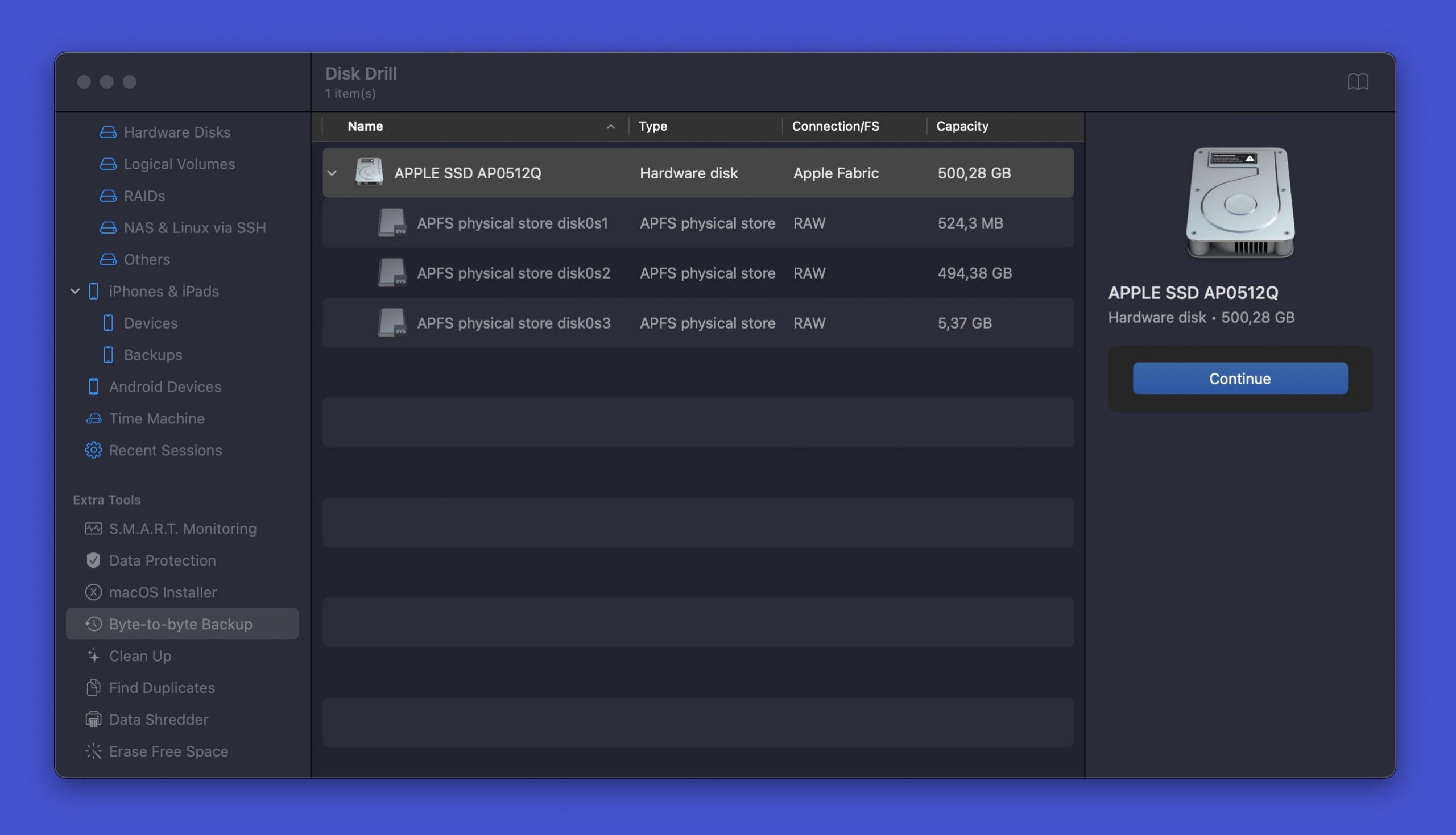 disk drill hdd backup