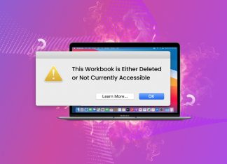 How to Fix “This Workbook is Either Deleted or Not Currently Accessible” on Mac