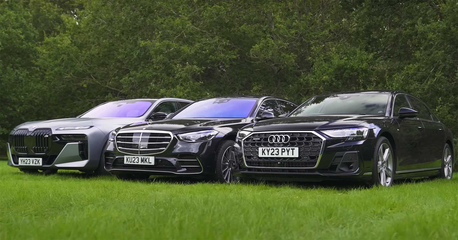 bmw mercedes audi cars
