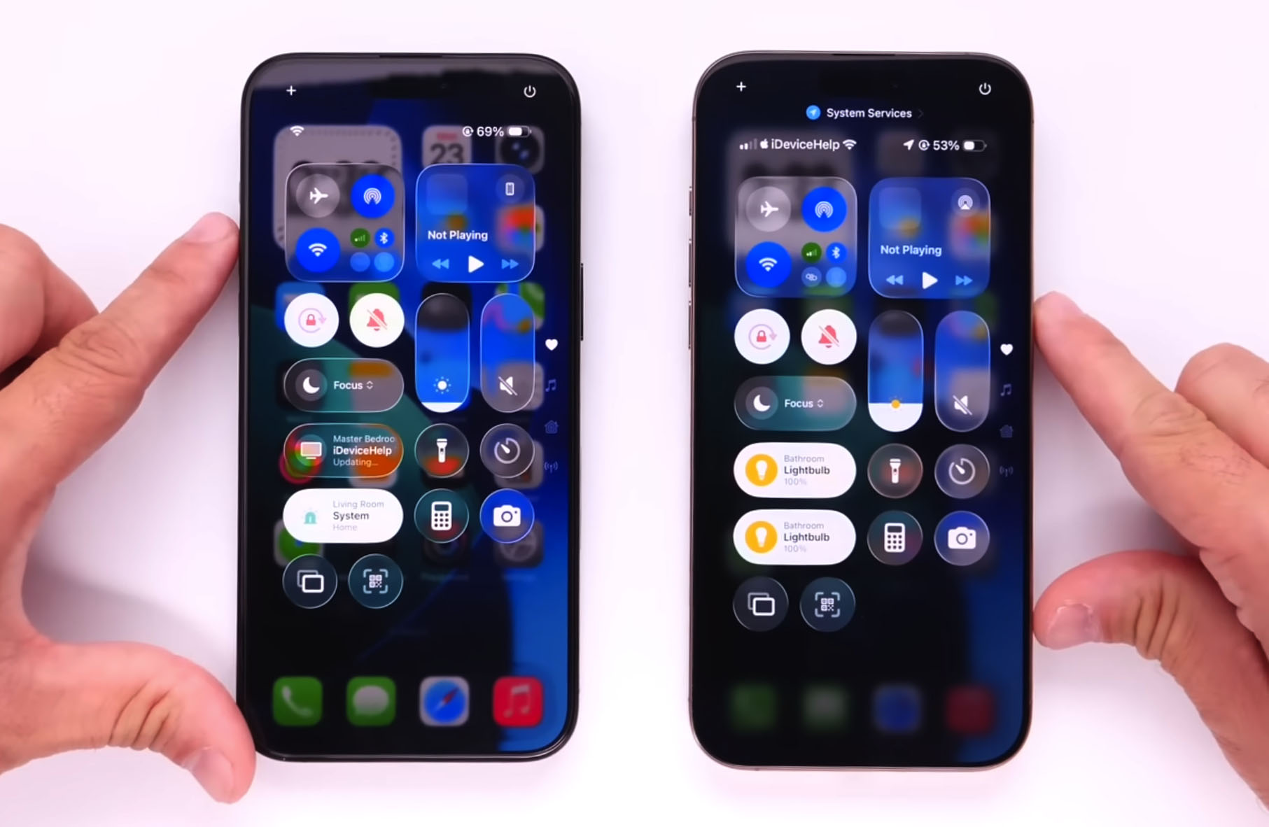 ios 26 beta 2 control center