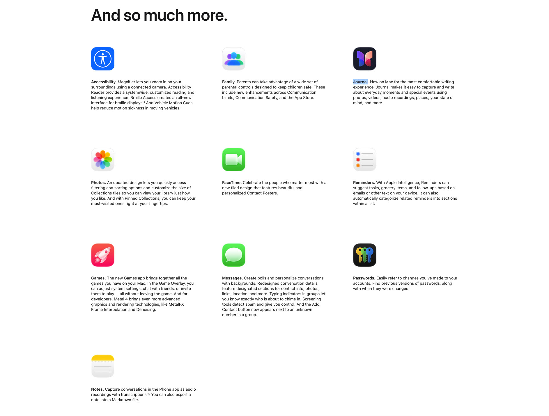 more news about macOS Tahoe