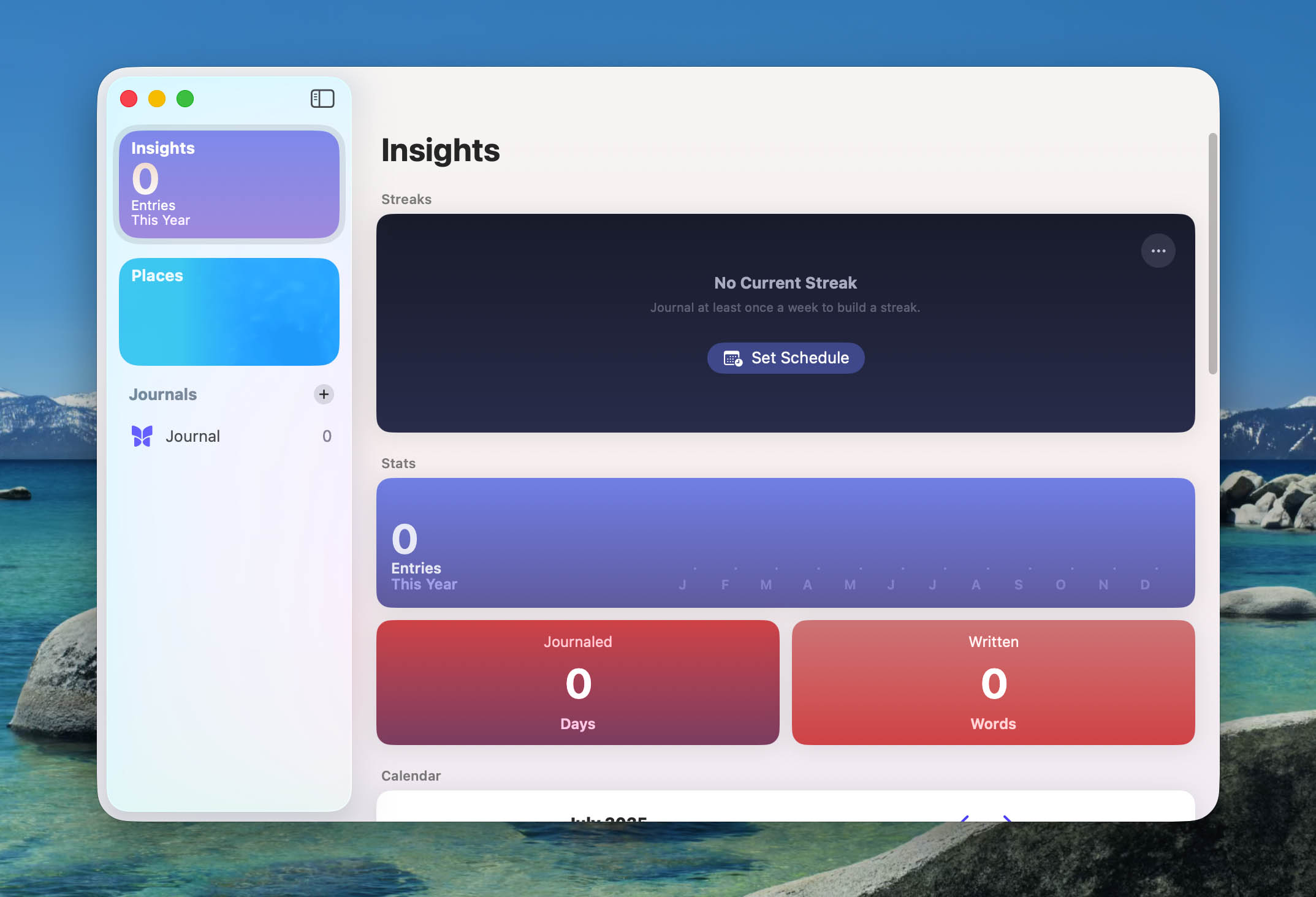 journal app