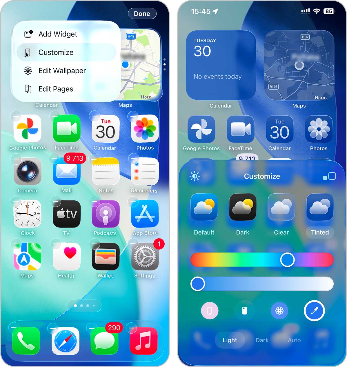 customize icons