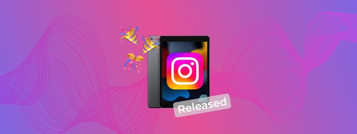 ipad-instagram-released instagram on ipad