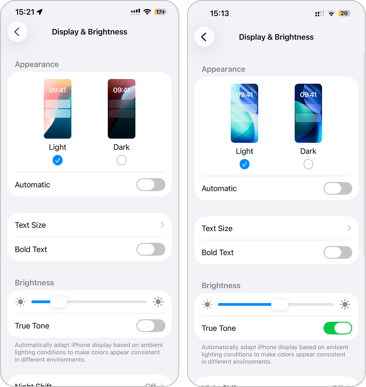 preview wallpaper in display settings