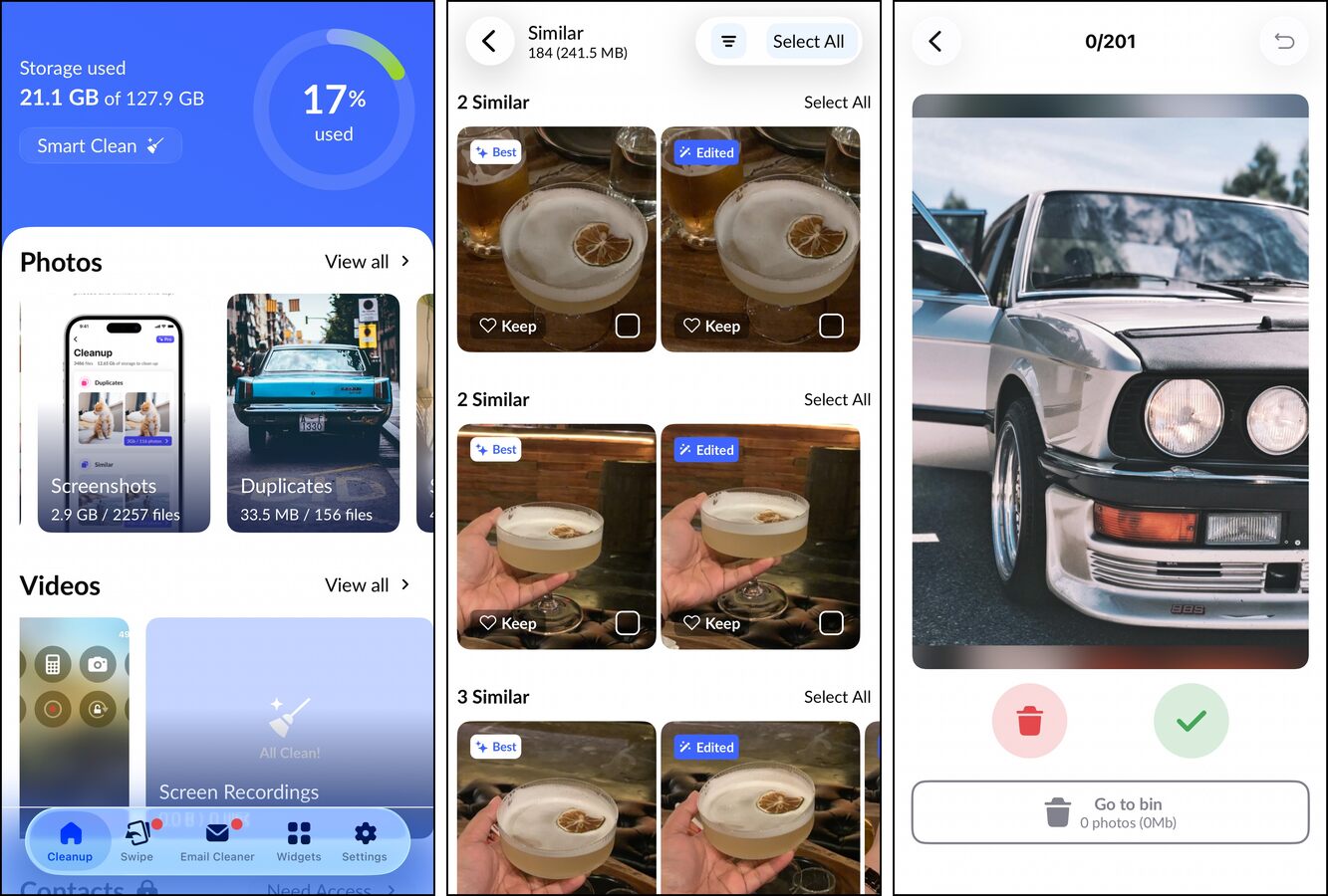 Cleanup App - Phone Cleaner's photo cleaning tools