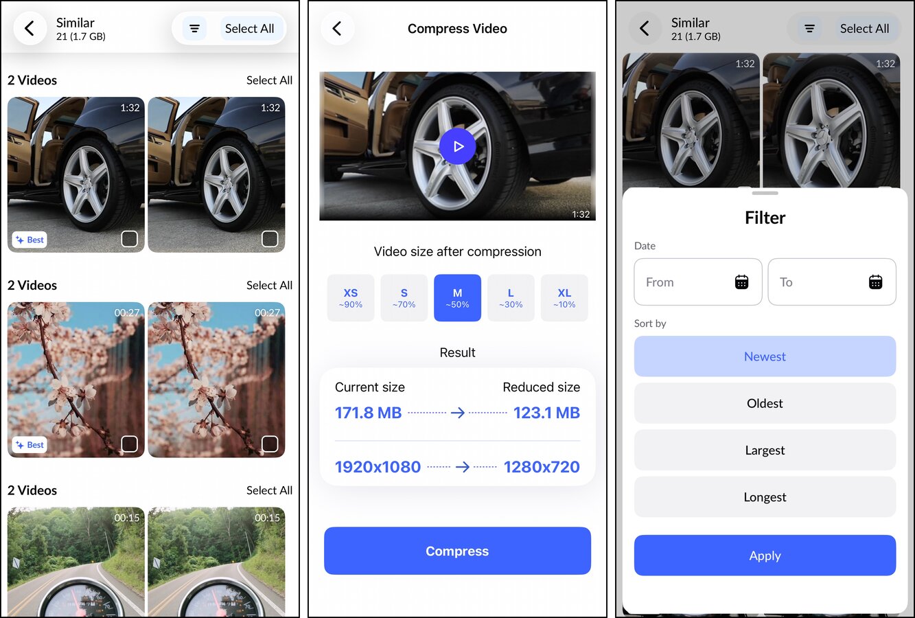Cleanup App - Phone Cleaner's video cleaning tools