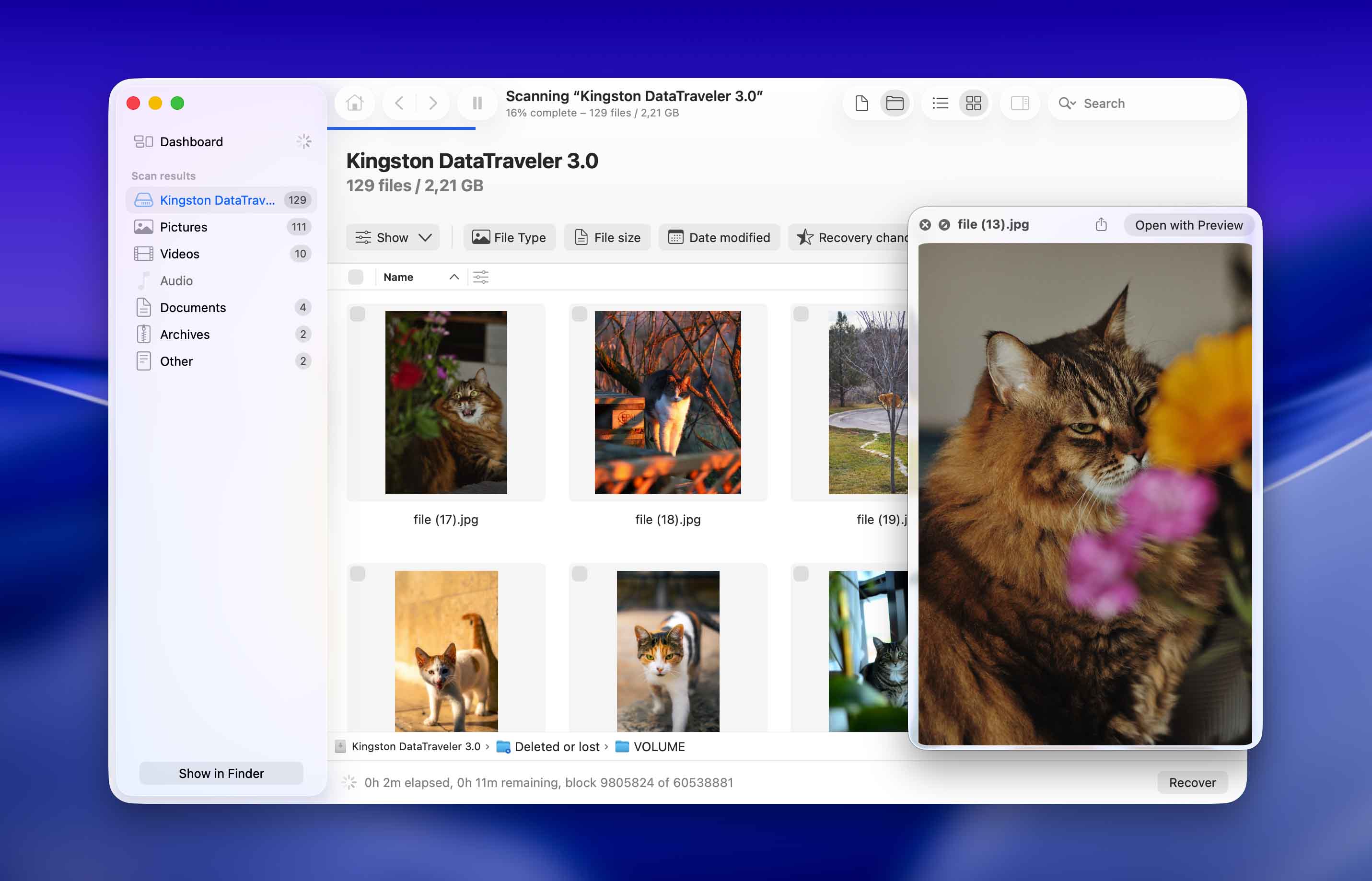 Disk Drill recovery software for Mac