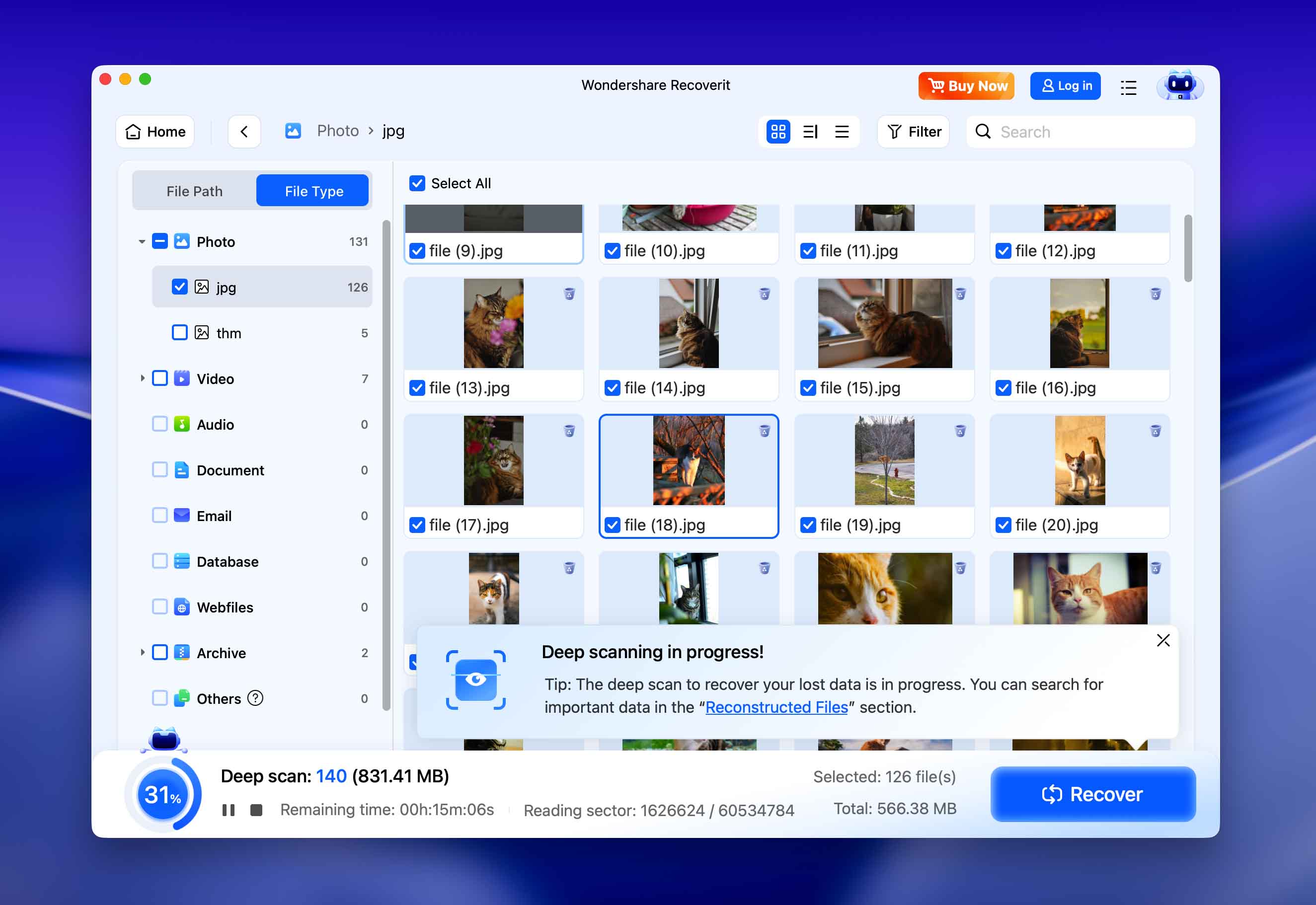 Recoverit Data Recovery for Mac